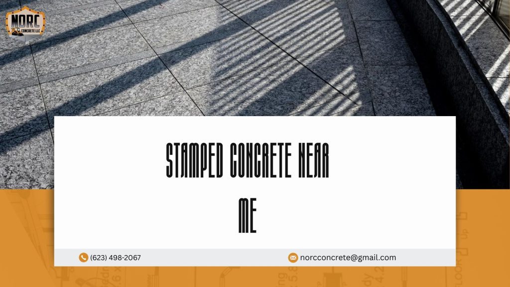 stamped concrete near me